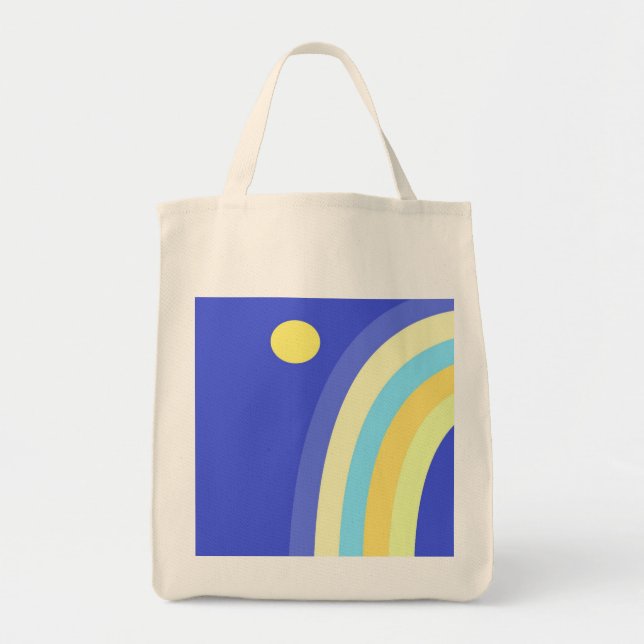 abstract art tote bag (Front)