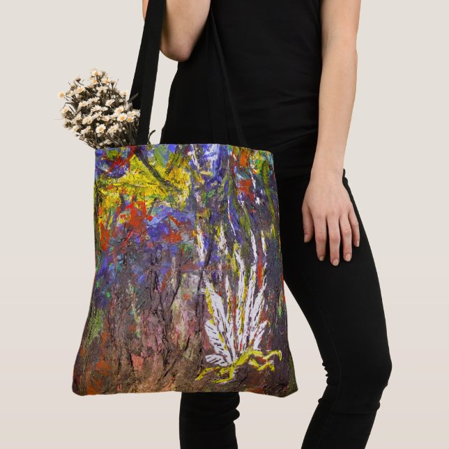 Abstract Art  Tote Bag (Close Up)
