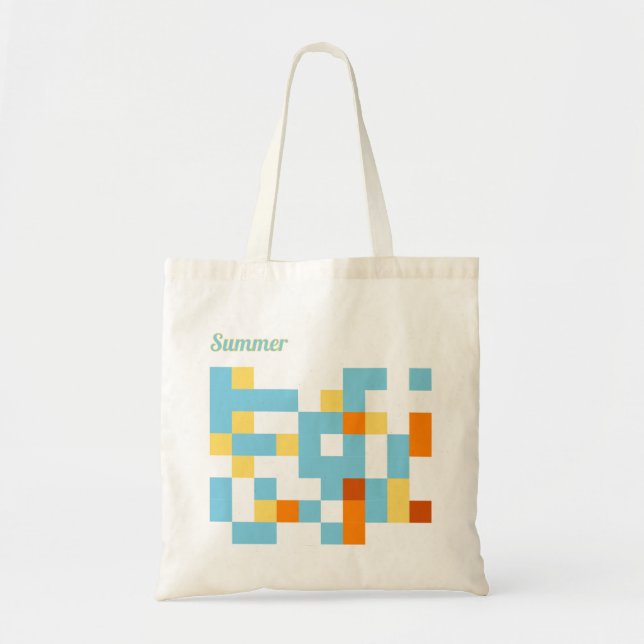 Abstract Art Tote Bag - Summer (Front)