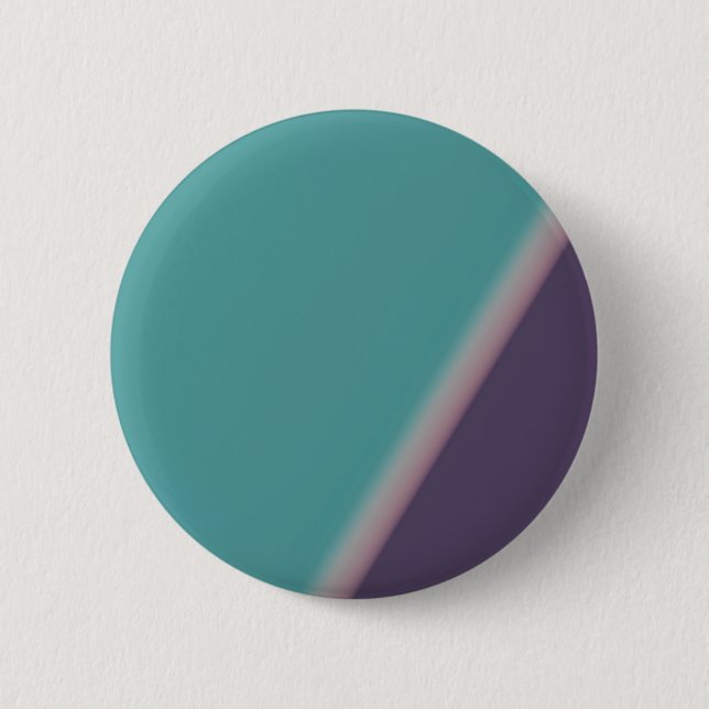 Abstract Art Turquoise Purple 6 Cm Round Badge (Front)
