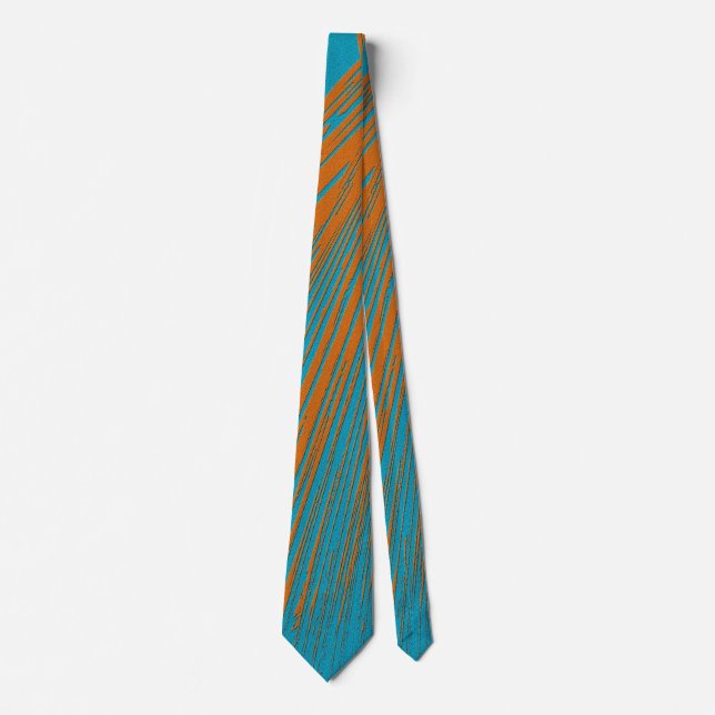 Abstract Art Unique Modern Tie (Front)
