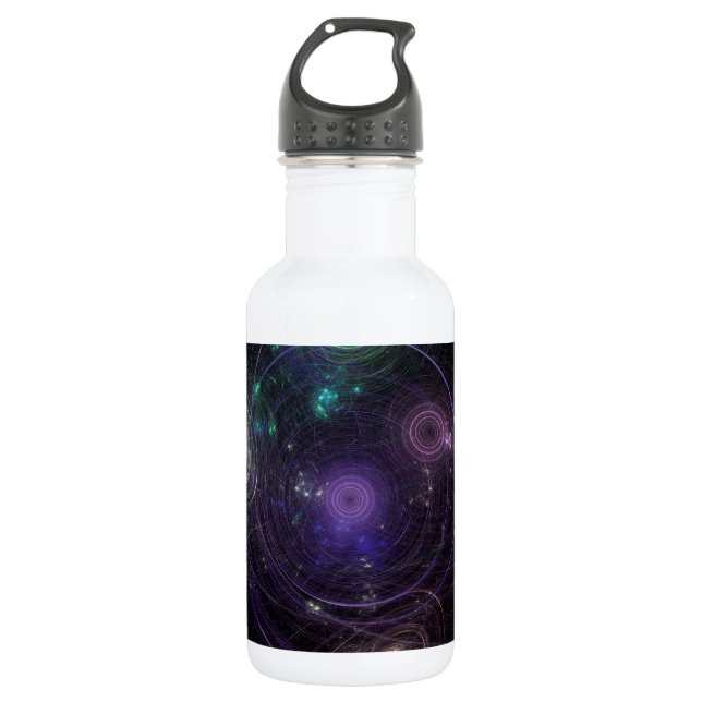Abstract Art Universe 532 Ml Water Bottle (Front)