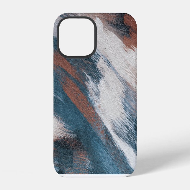 Abstract Art: Versatile Brush Strokes. iPhone Case (Back)