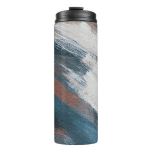 Abstract Art: Versatile Brush Strokes. Thermal Tumbler