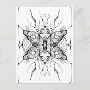 Abstract Art VIII Postcard