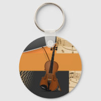 Abstract art violin design