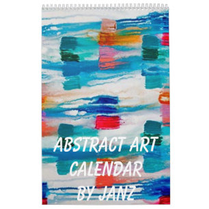Abstract Art Wall Calendar by Janz