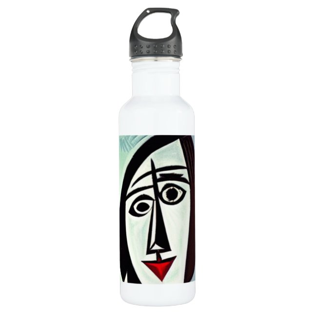 Abstract Art Water Bottle (Front)