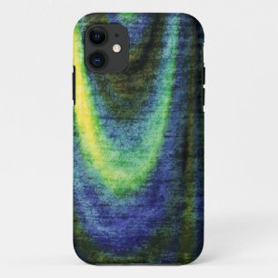Abstract art watercolor painting 2 iPhone 11 case