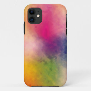 Abstract art watercolor painting 9 iPhone 11 case