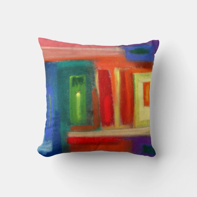 Abstract art, windows. cushion (Front)