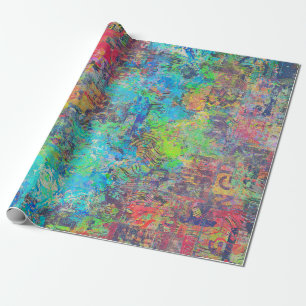Abstract Art Wrapping or Decoupage Paper
