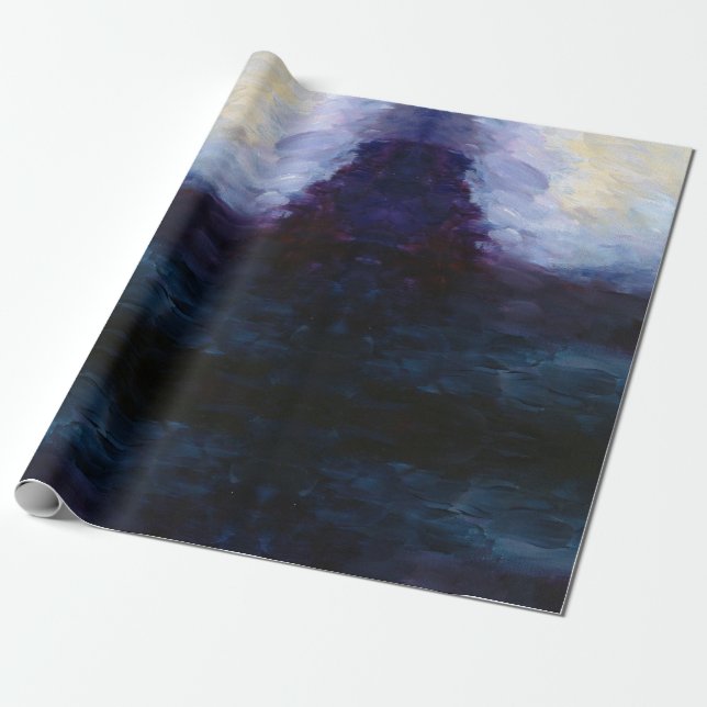Abstract Art Wrapping Paper (Unrolled)