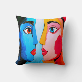 Abstract Artistic Colourful Modern art Cushion