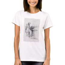 Abstract Artistic Pianist Sketch -
