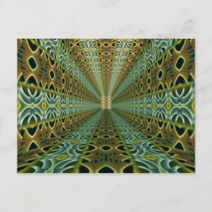 Abstract ARTs - Kaleidoscope pattern 05 Postcard