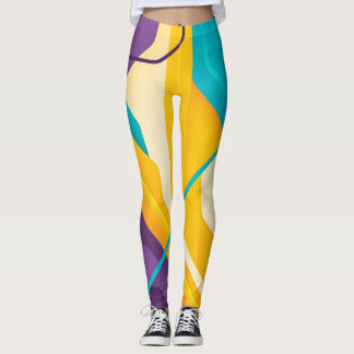 Abstract Artsy Leggings