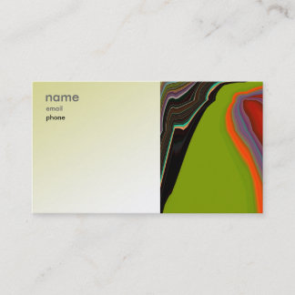 Abstract Artwork Business Card