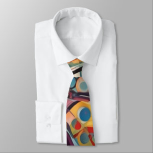 Abstract Artwork Composition  Tie