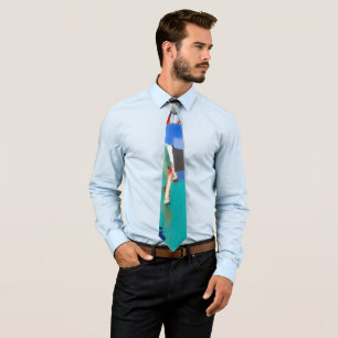 Abstract Artwork Composition  Tie
