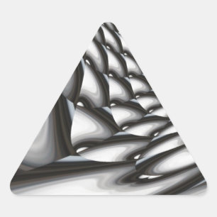 Abstract Artwork Triangle Sticker