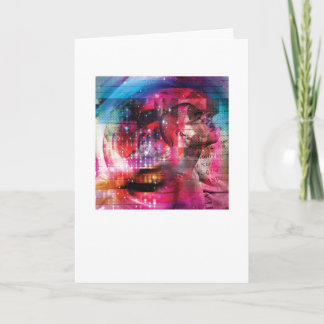Abstract Arty Greetings Card