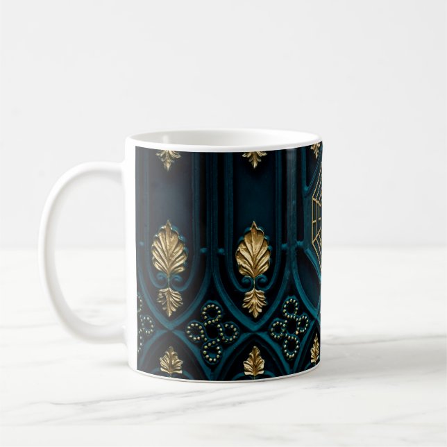 Abstract asia asian background coffee mug (Left)