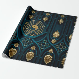 Abstract asia asian background wrapping paper