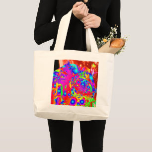Abstract Astronaut Large Tote Bag