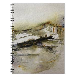 Abstract Autumn Colours Landscape          Notebook