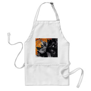 Abstract Autumn Leaf Design Standard Apron