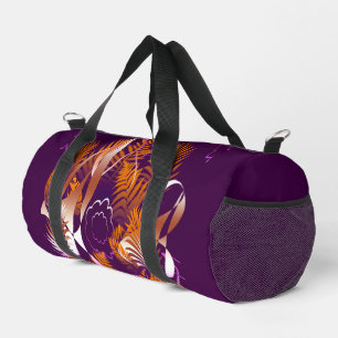 Abstract Autumnal Melancholy Duffle Bag
