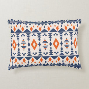 Abstract Aztec geometric, seamless pattern. Decorative Cushion