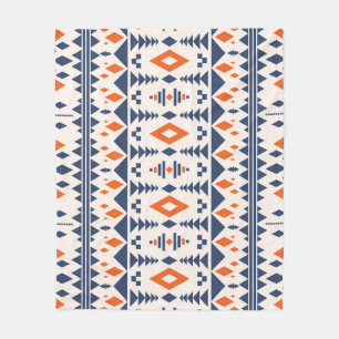 Abstract Aztec geometric, seamless pattern. Fleece Blanket