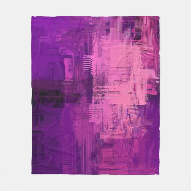 Abstract background. 2d illustration. Digital back Fleece Blanket (Front)