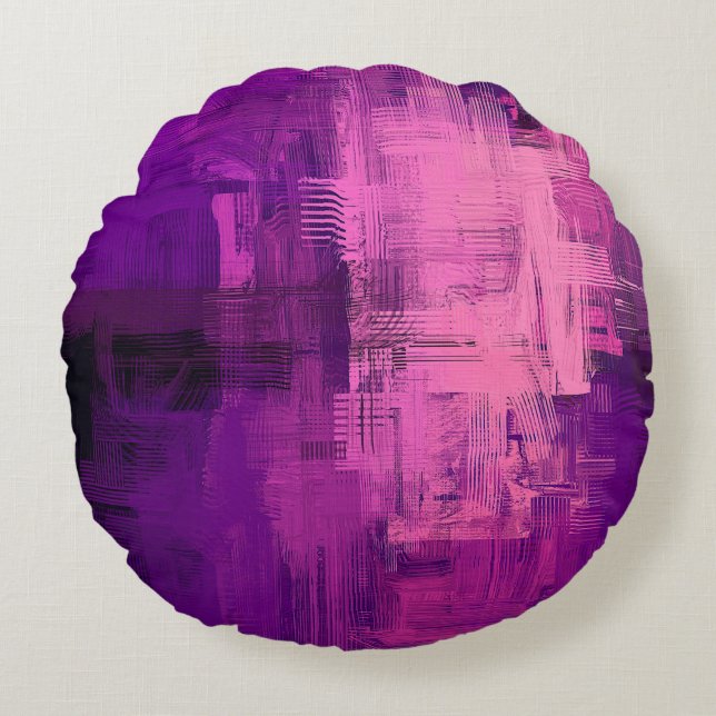 Abstract background. 2d illustration. Digital back Round Cushion (Front)