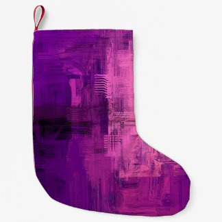 Abstract background. 2d illustration. Digital back Small Christmas Stocking