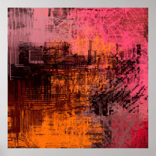 Abstract background art. 2d illustration image. Ex Poster