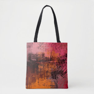 Abstract background art. 2d illustration image. Ex Tote Bag