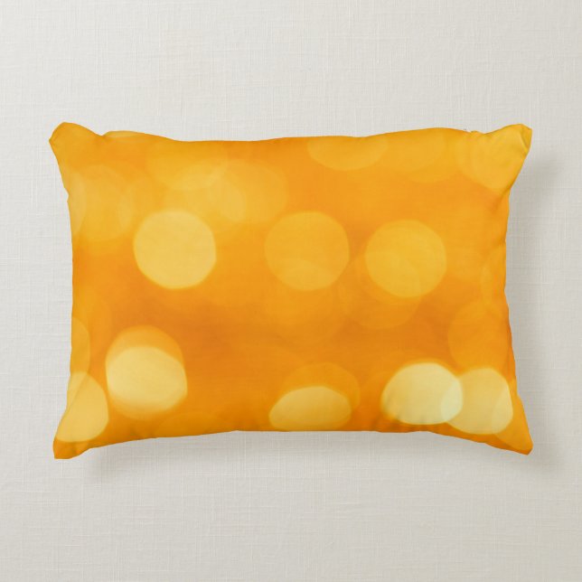 Abstract background blur decorative cushion (Front)
