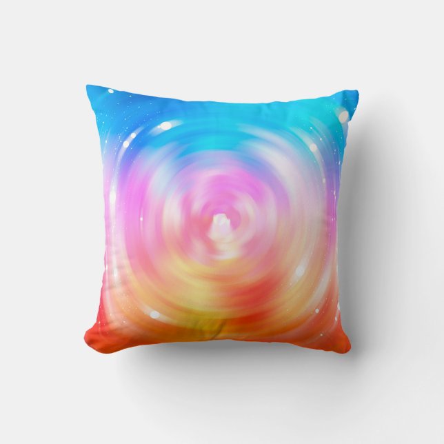 abstract background. brilliant circles background  cushion (Front)