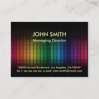 Abstract Background Business Card