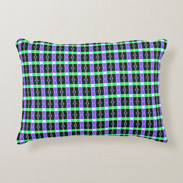 abstract background, coloured tartan pattern, mode decorative cushion (Front)
