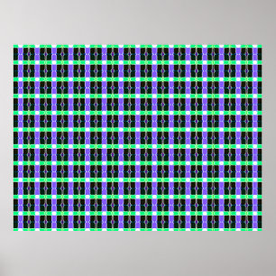 abstract background, coloured tartan pattern, mode poster
