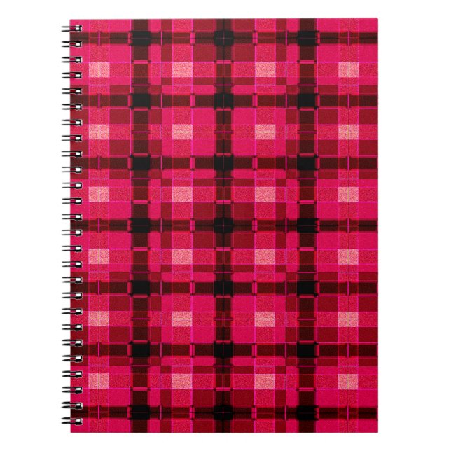 abstract background. coloured weave pattern. moder notebook (Front)