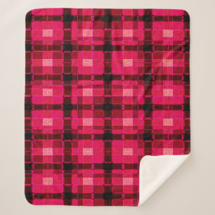 abstract background. coloured weave pattern. moder sherpa blanket