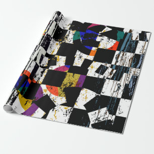 abstract background composition, with strokes, spl wrapping paper