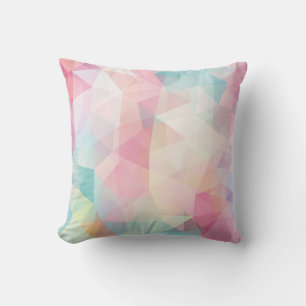 abstract background consisting of trianglesbackgro cushion