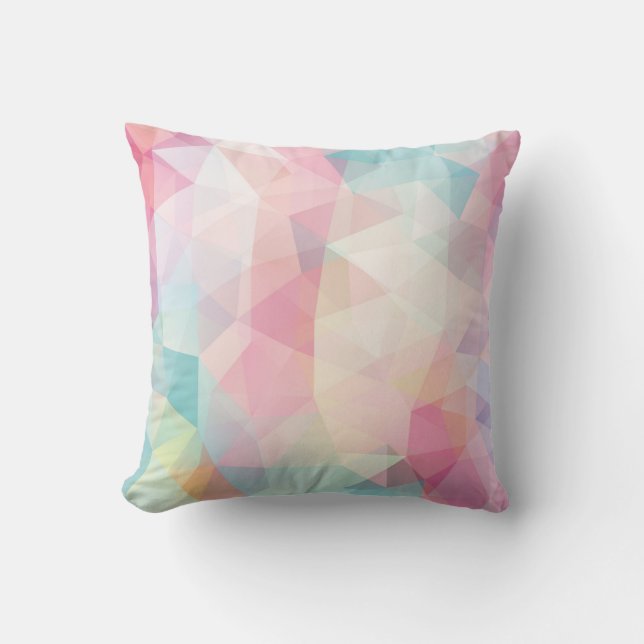 abstract background consisting of trianglesbackgro cushion (Front)