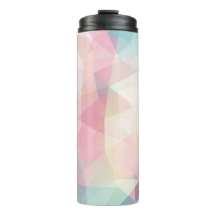 abstract background consisting of trianglesbackgro thermal tumbler